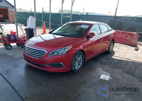 2017 Hyundai Sonata Se z USA, uszkodzony, nr VIN 5NPE24AF5HH489259